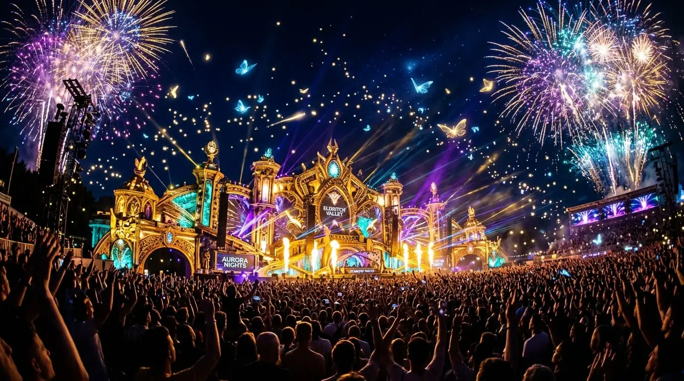 Главная сцена Tomorrowland Thailand 2026